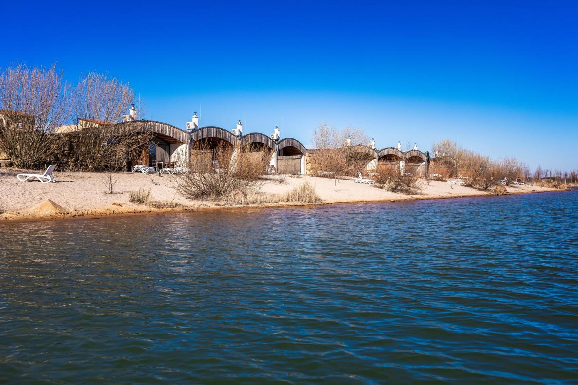 Lagovida Das Ferienresort Am Stoermthaler See Großpösna Kültér fotó